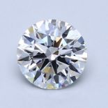 AN 11.04 CARAT ROUND DIAMOND The round brilliant-cut diamond accompanied by a GIA certificate no.