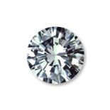 A 1.30 CARAT ROUND DIAMOND The round brilliant-cut diamond accompanied by a GIA certificate no.