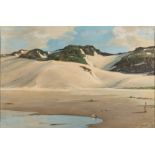 Walter Gilbert Wiles (South African 1875-1966) SAND DUNES signed oil on board 60 by 90cm