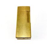 A GOLD PLATED LIGHTER DUNHILL Reference no. RE24153