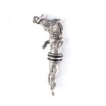 A PEWTER BOTTLE STOPPER, FRANKLI WILD Shaped as a warthog, 100g