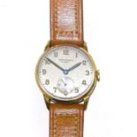 A GENTLEMAN'S PROTECTOR WRISTWATCH, CIRCA 1950 15 jewels, manual, model no 1495.1 the 28mm