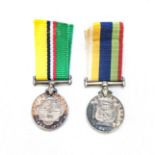 AN ANGLO BOER DTD AND ABO MINIATURE MEDAL SET Original miniatures