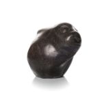 Bernard Takawira (Zimbabwean 1948-1997) RABBIT signed on the base soapstone height: 19cm