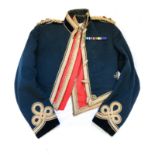 A MIDDLESEX YEOMANRY, DUKE OF CAMBRIDGE HUSSARS OFFICERS UNIFORM Includes tunic and waistcoat for