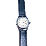 A LADY'S GERMINAL WRISTWATCH, CIRCA 1970 manual, the 20mm circular stainless steel watch case with