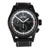 A GENTLEMAN’S STAINLESS STEEL WRISTWATCH, GLYCINE INCURSORE BLACK JACK Reference no. 3872 3872.99 (