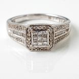 A DIAMOND DRESS RING