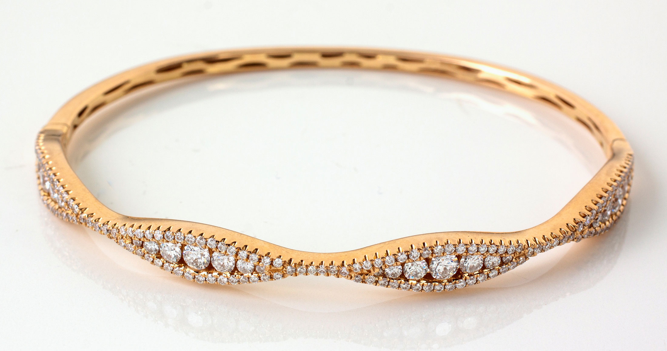 A DIAMOND BANGLE