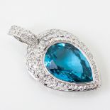 A DIAMOND AND BLUE TOPAZ ENHANCER