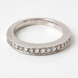 A DIAMOND HALF ETERNITY RING