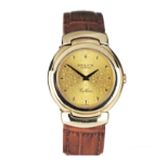 A LADY'S GOLD WRISTWATCH, ROLEX CELLLINI