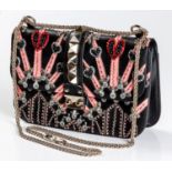 A VALENTINO LOVE BLADE GLAM ROCK BAG