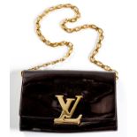 A LOUIS VUITTON LOUISE CHAIN CLUTCH