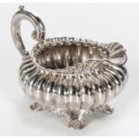 A WILLIAM IV SILVER CREAMER, JOSEPH ANGELL I AND JOHN ANGELL I, LONDON, 1831