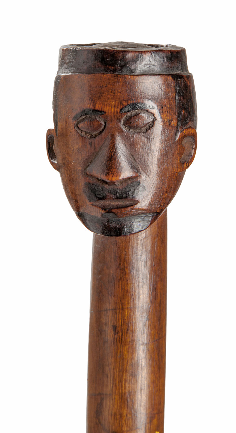 A ZULU STAFF WITH CARVED HEAD, 19th CENTURY - Image 14 of 20