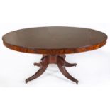 A MAHOGANY TABLE, MANUFACTURED BY PIERRE CRONJE