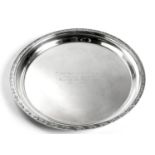 A SILVER TRAY, SOUTH AFRICAN MINT