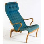 A MIRANDA EASY CHAIR, DESIGNED BY BRUNO MATHSSON