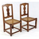 A NEAR PAIR OF CAPE QUEEN ANNE SIDE CHAIRS