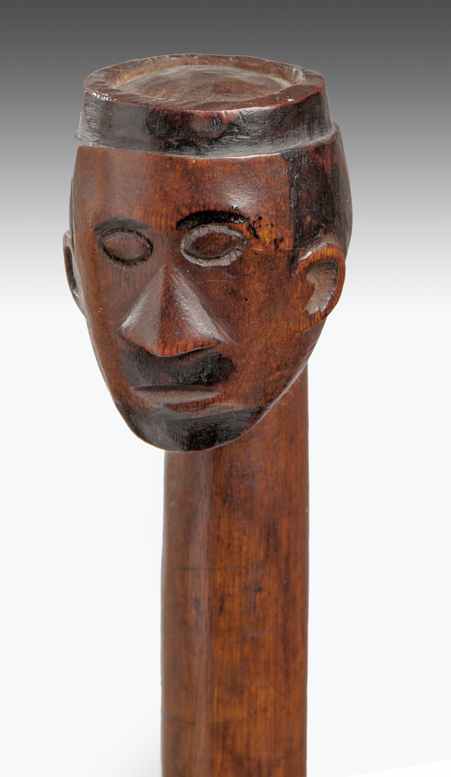 A ZULU STAFF WITH CARVED HEAD, 19th CENTURY - Image 4 of 20