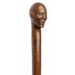 A ZULU FIGURATIVE STAFF