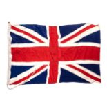 A RHODESIAN-MADE UNION JACK Label intact with WILLIAM SMITH RHODESIA and NRG marking90 by