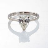 A DIAMOND SOLITAIRE RING