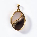 A GEM-SET LOCKET