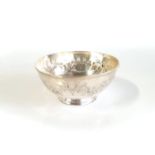 A VICTORIAN SILVER BOWL, EDWARD KER REID, LONDON, 1857