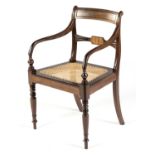 A CAPE STINKWOOD ARMCHAIR