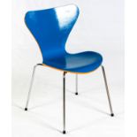 A SERIES 7 CHAIR, DESIGNED BY ARNE JACOBSEN FOR FRITZ HANSEN, 1955