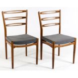 A PAIR OF DANISH OAK SIDE CHAIRS
