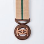 A SOUTH AFRICAN INTELLIGENCE SERVICES LOYAL BRONZE MEDAL