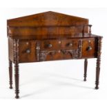 A REGENCY MAHOGANY SIDEBOARD