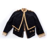 A VICTORIAN COMMISSARIAT & TRANSPORT STAFF OFFICER'S MESS DRESS TUNIC AND VEST, ANGLO BOER WAR