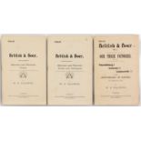 THREE PAMPHLETS WITH SATIRICAL VERSES ABOUT THE BOER WAR