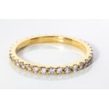 A DIAMOND ETERNITY RING