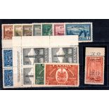 CANADA ** 1946-1953 Selection, comprising 1946 Peace set of 7, 1951 $1 ultramarine and 1953 $1 black