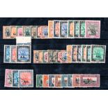 SUDAN **/*/o 1948-1950 Officials very fine mint and used sets of 16 plus unmounted mint 4p.