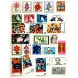 STAMP COLLECTION Circa 1960-1980 Collection in 8 albums/stockbooks, comprising mounted/unmounted