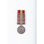 BOER WAR QUEENS SOUTH AFRICA MEDAL WITH 7 CLASPS Boer War Queens South Africa medal with seven