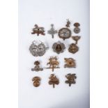 BOER WAR VICTORIAN BRITISH BADGES, fifteen in the lot Victorian Period badges, lot of 15. All have