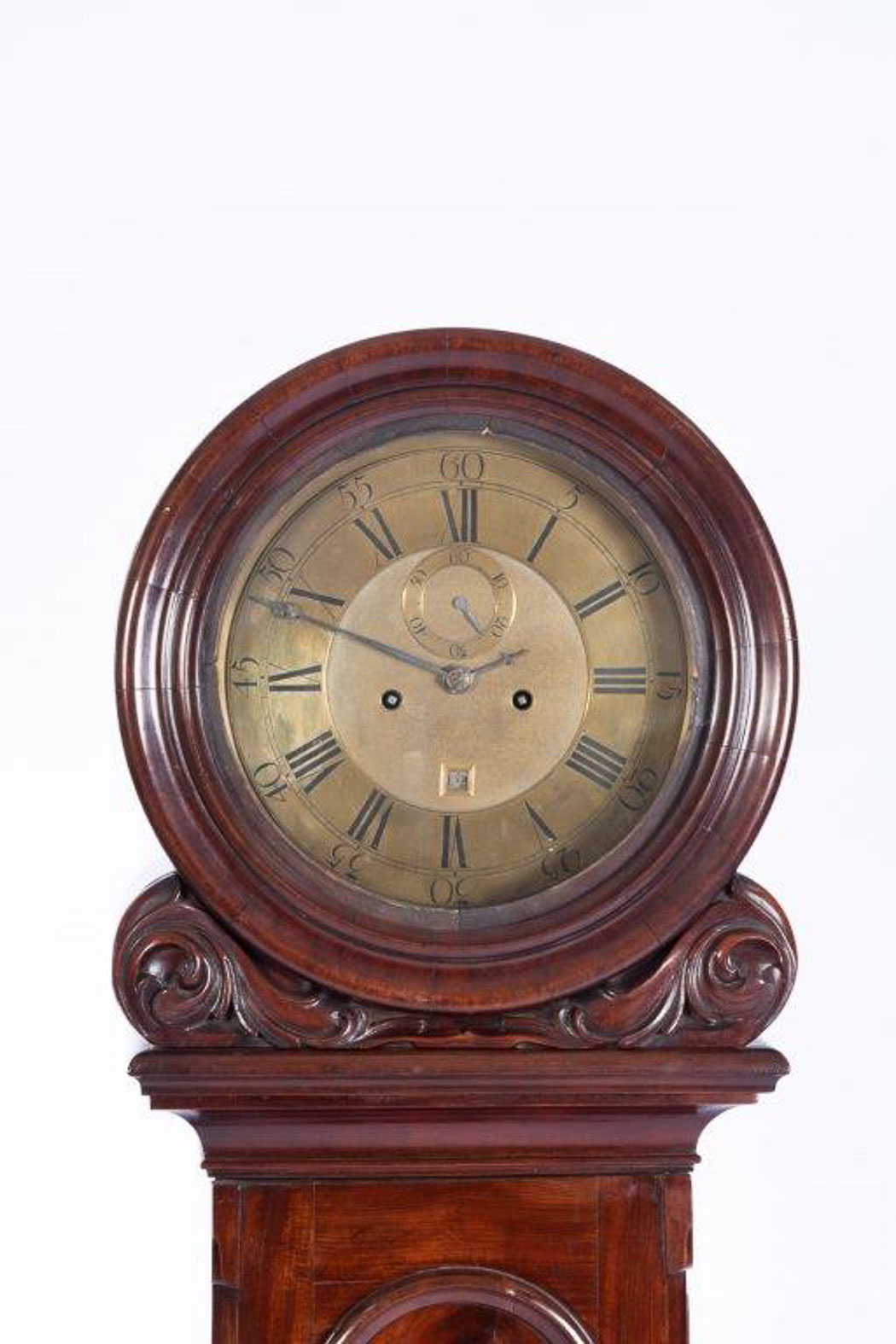 A MAHOGANY DRUMHEAD LONGCASE CLOCK BUYERS ARE ADVISED THAT A SERVICE IS RECOMMENDED FOR ALL CLOCKS - Bild 2 aus 2