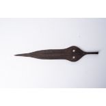 A KUBA CEREMONIAL KNIFE, DRC/ZAIRE