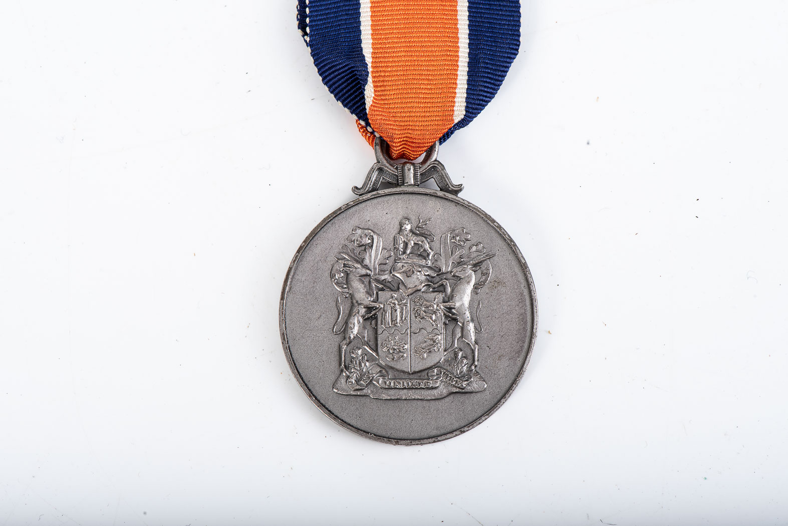 SADF CADET CORPS MEDAL 1966. Full size. COA on reverse. Number 131. - Image 2 of 3