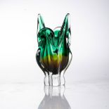 A GLASS VASE, POSSIBLY DESIGNED BY JOSEF HOSPODKA, 1970s