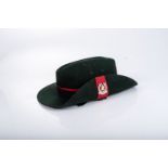ZIMBABWE ARMY SLOUCH HAT Former Rhodesian African Rifles slouch hat that, after 1980, were changed