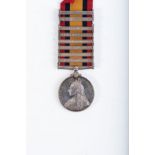 BOER WAR, SPIONKOP, QUEENS SOUTH AFRICA MEDAL WITH 8 CLASPS Boer War, Spion Kop, Queens South Africa