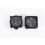 WWII ALLIED FIGHTER AIRCRAFT 8 DAY COCKPIT CLOCK, two in the lot RAF Air Ministry 106A/322 2763/41